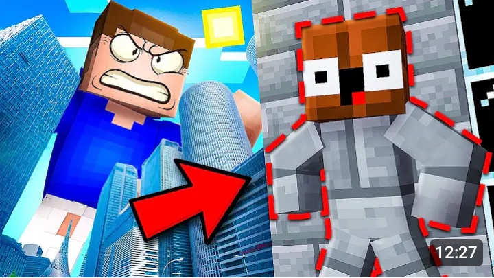Сумасшедшие КАМУФЛЯЖНЫЕ прятки в Майнкрафт! Minecraft