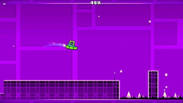 Stereo madness, НО только НА КОРАБЛЕ | Geometry Dash |