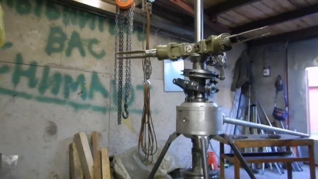Несущая колонка вертолёта соосной схемы ХА-3