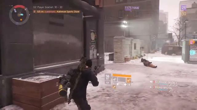 The Division - NPC Flying body - Sticky Big Boom!