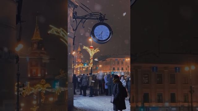 новогодний Петербург 🎄☃️🎅