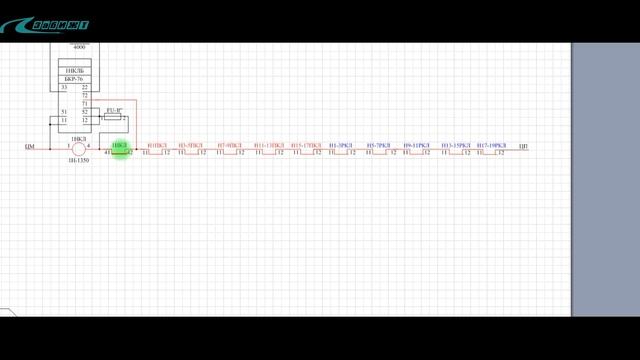 08. Схема контроля жил кабеля АБТЦ