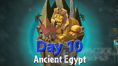 PLANTS VS ZOMBIES 2 Ancient Egypt- Day 10