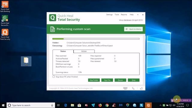 Quick Heal Total Security Tested!