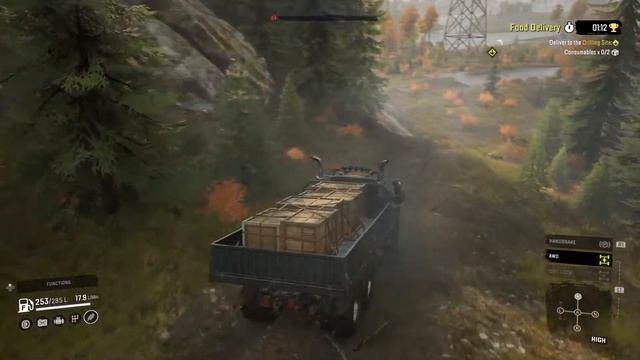 SnowRunner  Food Delivery Farming - GMC Brigadier
