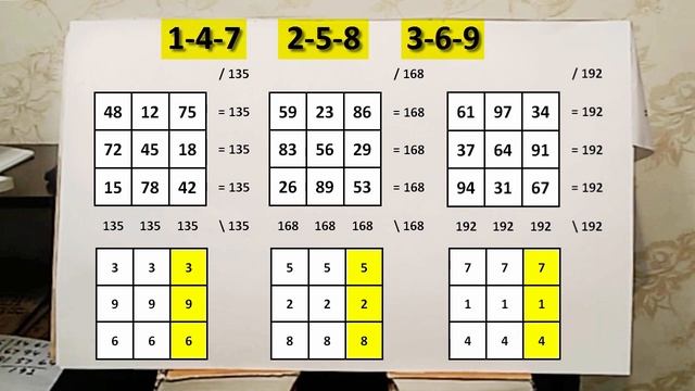 3.Sensation! Magic squares by a perfect technique .Tutorial.mp4