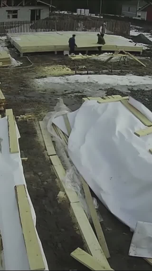 Хроника одного дня на стройке