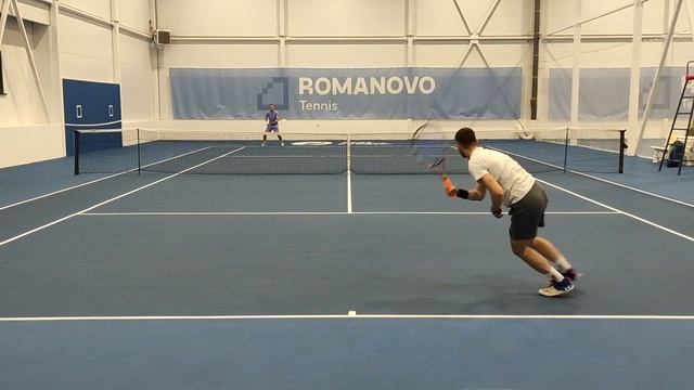 14.12.2024. Молодая гвардия. Романово. М.Котюков - И.Степанов 2-0 (6-1; 6-2)