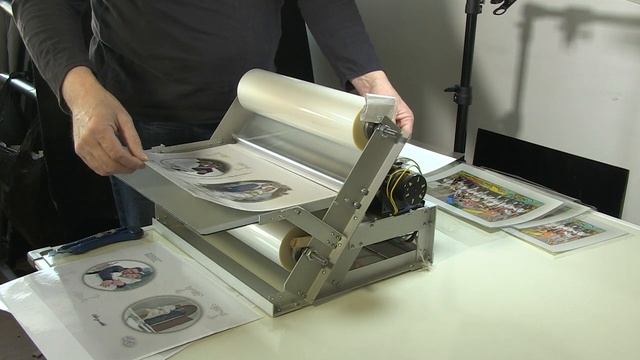 Ламинатор рулонный, который я изготовил из пакетного.