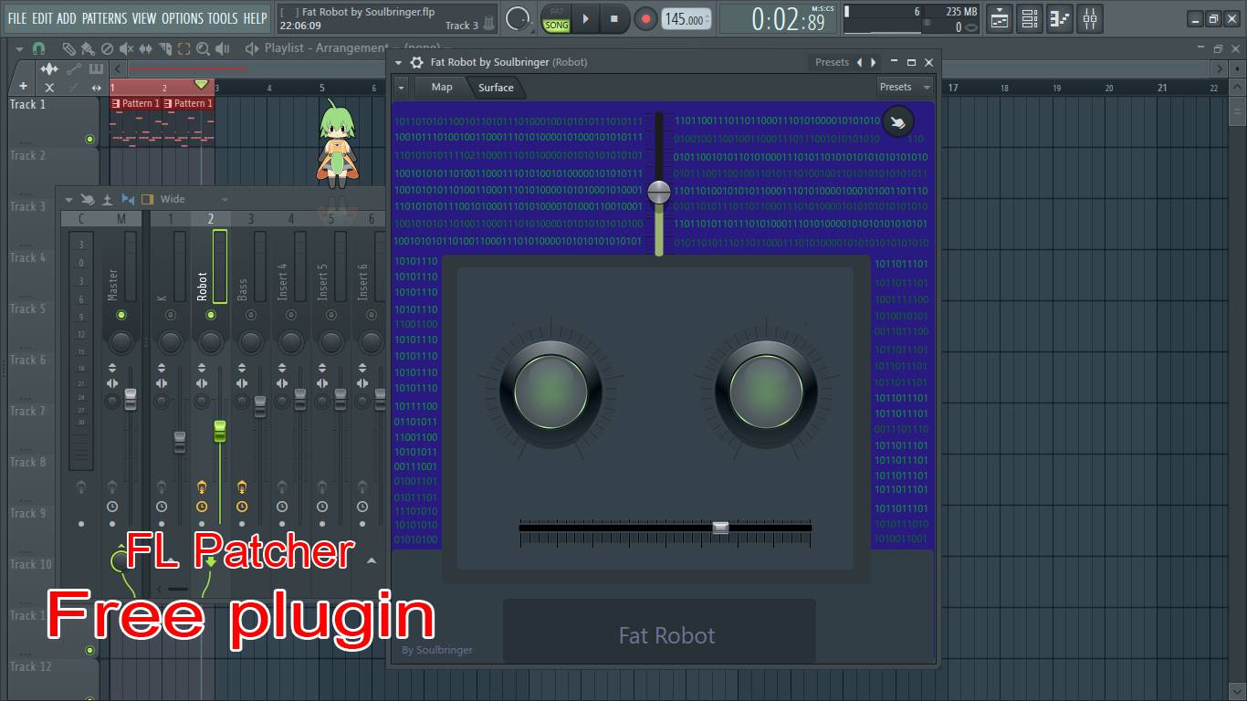 Бесплатный Patcher plugin Fat Robot by Soulbringer