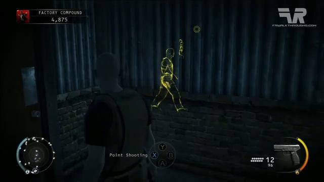 Hitman Absolution (Stealth) Walkthrough - Dexter Industries Part 2 (Factory Compound) (360/PS3/PC)