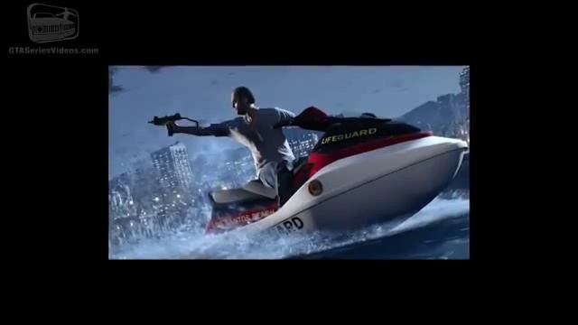 GTA 5   New Screenshot Jet Ski Drive By