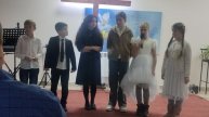 Стихи рождественские Ангелина и Дарина.