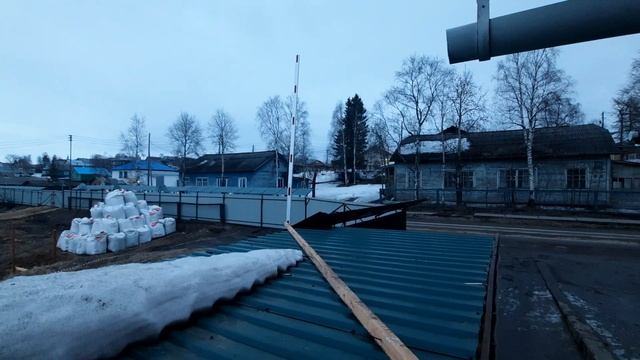 Строится новая больница. Усть-Цильма.