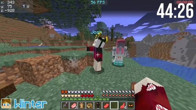 Yoriichi Survivor VS Muzan and 5 Demon Hunters | Minecraft Demon Hunt