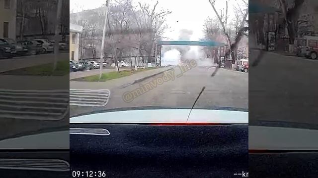в Минеральных Водах Ставропольского края взорвался киоск с пиротехникой