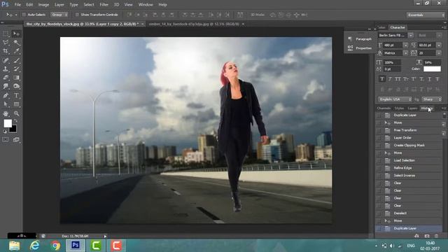 how to change the background in photoshop | photoshop basics | tutorial for beginners
