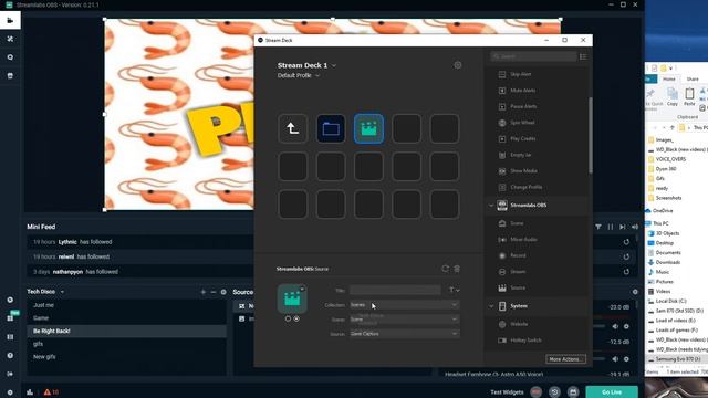 How to use Gifs with your Stream Deck via Steamlabs OBS (and more)