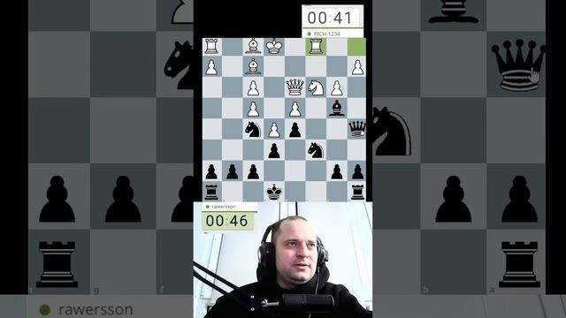 Защита Каро-Кан вариант Хенкена #chess #шахматы #lichess #puzzle #gambit #стрим #шахматыстрим