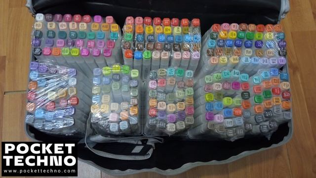 Маркеры 262 цвета