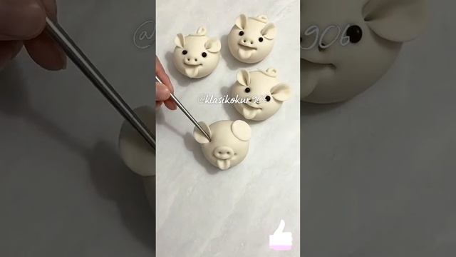 Как сделать поросёнка из теста.