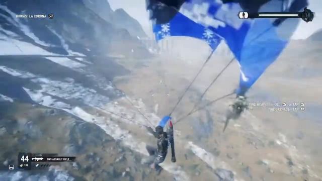 Just Cause 4 helicopter fight
