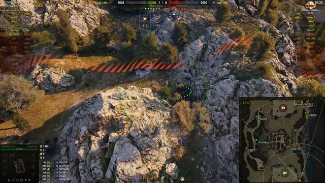 Мир танков. WOT. Бой на арте  Conqueror Gun Carriage и 4.8 К урона