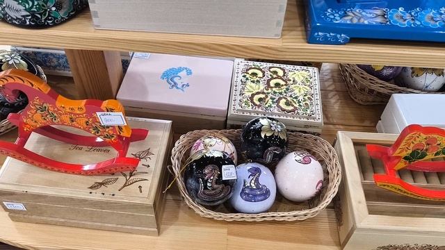 Эксклюзивные новогодние украшения. Ковернино. Магазин при фабрике.