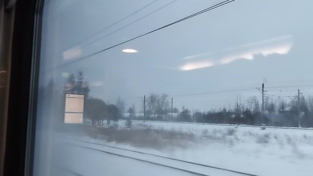 В новом поезде "Аврора". 19 декабря 2024.