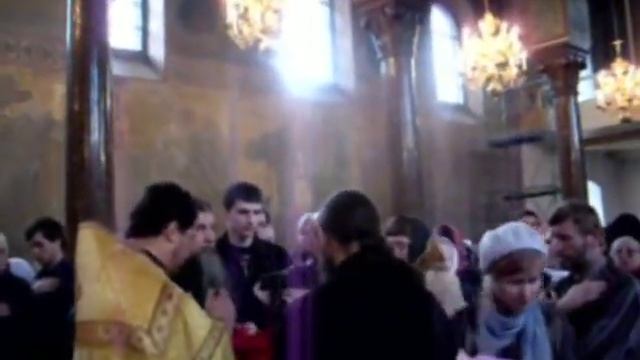 4 мин. Свящ. Георгий бывает в гостях в Сергиевой Пустыни г. Санкт-Петербурга
