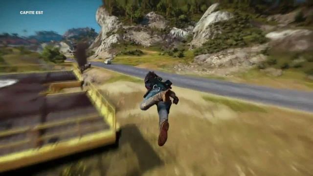 Just Cause 3 | 10 Minutes of Free Roam Gameplay | Wingsuit, Grappling, Flying, Explosions