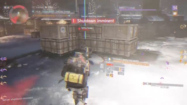 Tom Clancy's The Division Extracting Right Before Server Maintenance