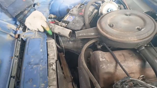 Заводим машину на газу от пиролизной установки