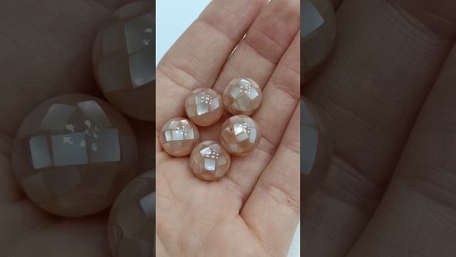 Бусина "Мозайка" Перламутр розовый 10мм / 1уп. 5шт. Цена - 330 ₽ На сайте : stones-shop.ru