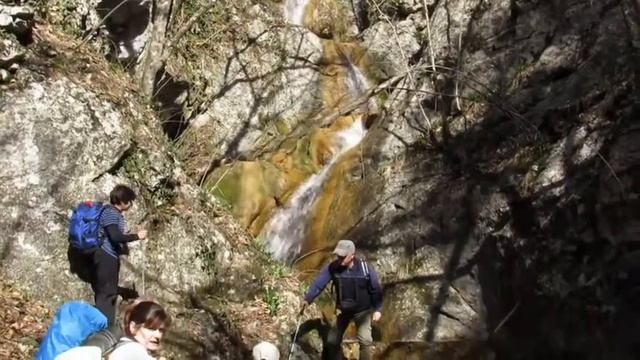НА ВОДОПАДАХ ЛЮКИ И ЕЁ ПРИТОКА КАМДЕРЕК 8.03.2019
