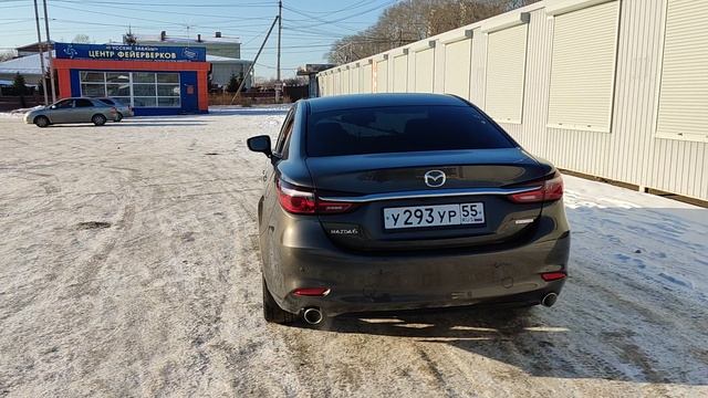 После мойки моей Мазда 6.