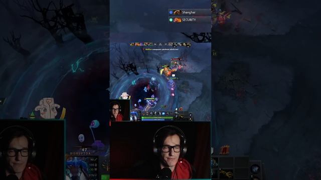 Спасли ГОРЯЧУЮ Чику #dota2 #dota #ttw #lina #dotawtf #shorts