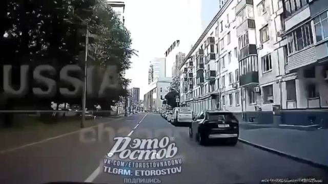 Наглый водитель буханки ДТП