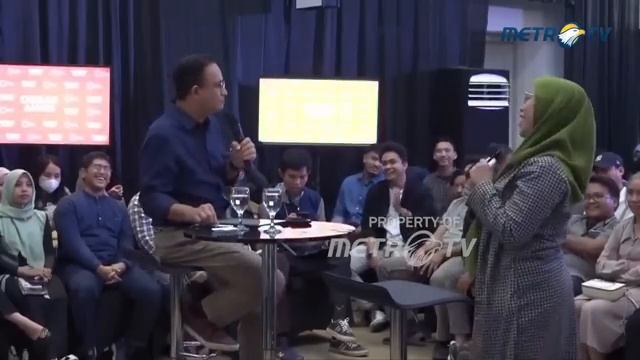 Warga Medan Mencecar Gagasan Anies Baswedan