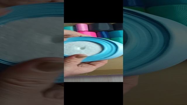 Хранение лент для рукоделия