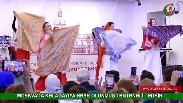 MOSKVADA KƏLAĞAYIYA HƏSR OLUNMUŞ TƏNTƏNƏLİ TƏDBİR