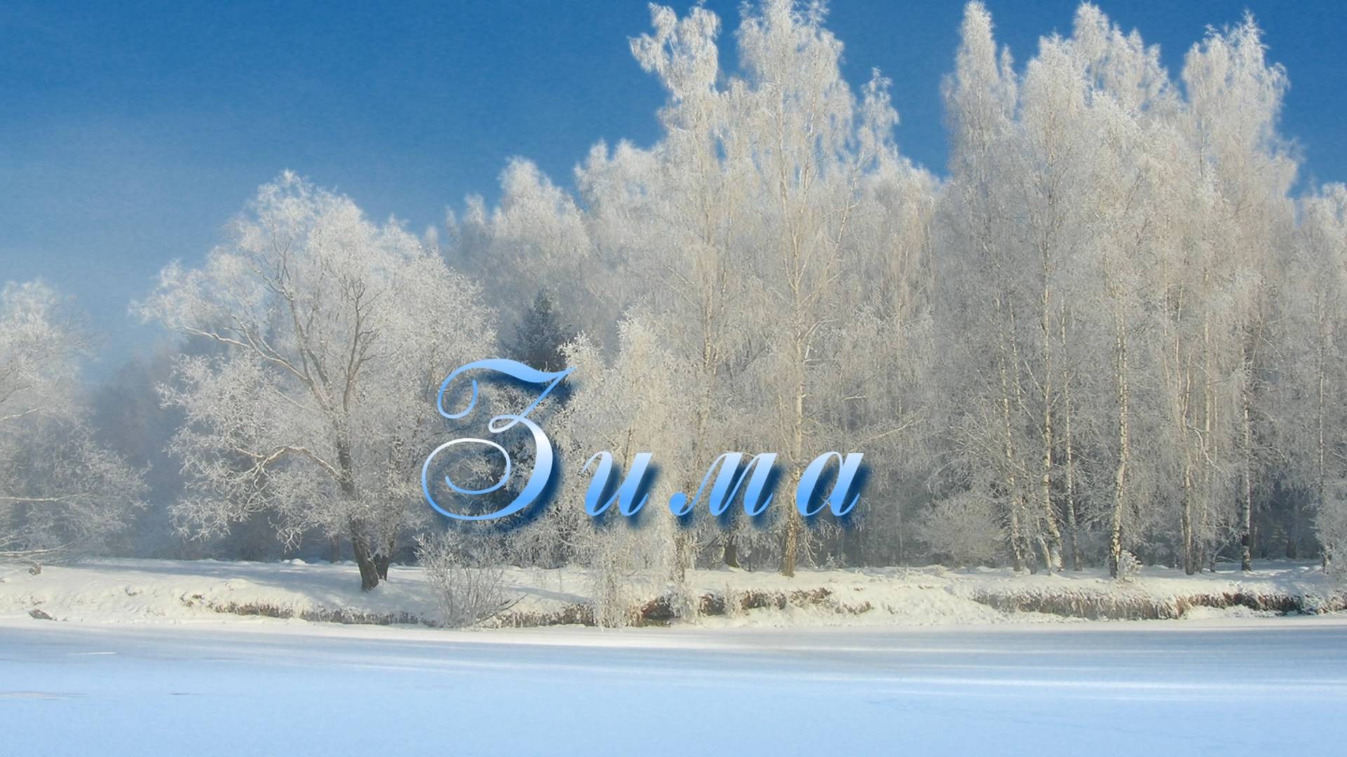 Ирина СЕРЕБРОВА. "ЗИМА"