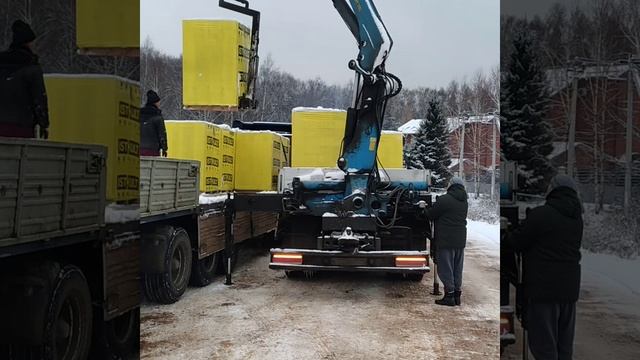 Перегрузка газобетона ISTKULT