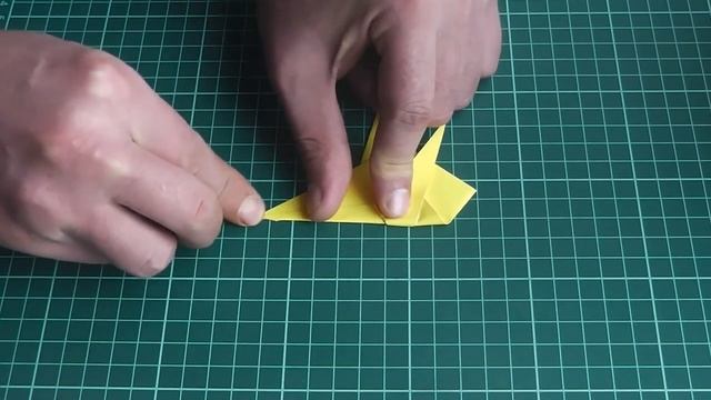 Оригами стрекоза из бумаги