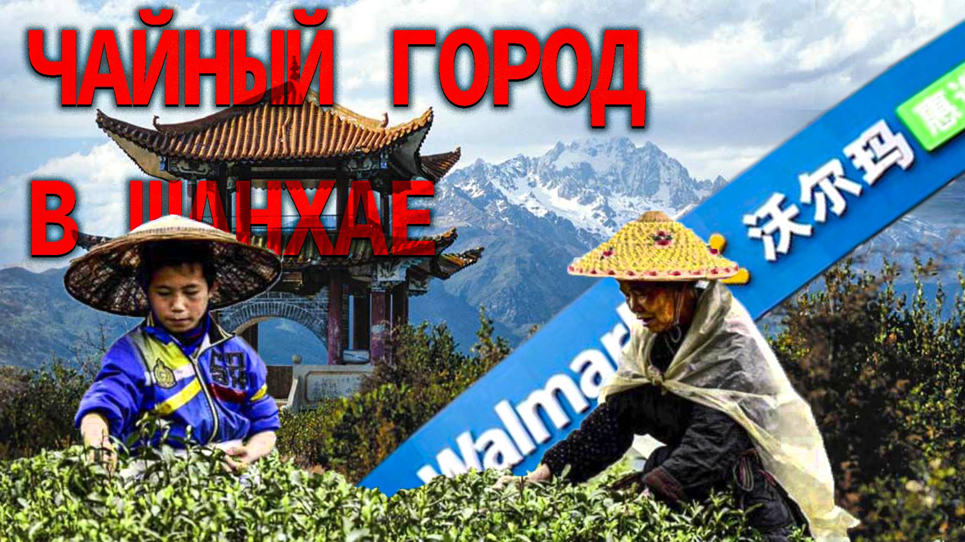 Китайский WALMART / ЧАЙНЫЙ МИНИ-ГОРОД в Шанхае