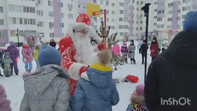 22.12.2024 Чудесный новогодний праздник во дворах наших домов!