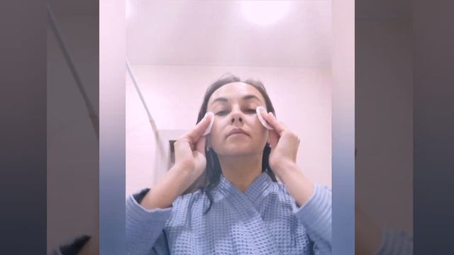 Утренний массаж лица тоником