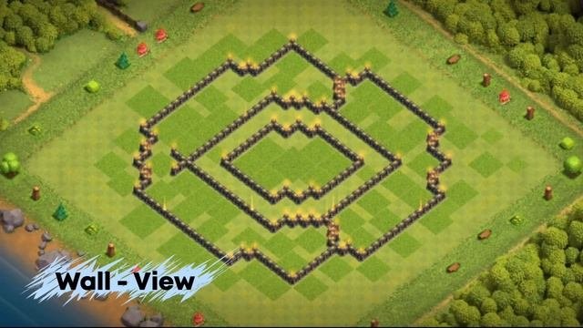 NewTown Hall 9TH9 Base 2022 with copy link TH 9 Hybridcwlfarmingwartrophy base