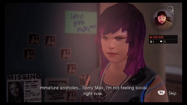 Timetraveler Max, Life is Strange episode 2  [follow goal 89/100] [Sub goal 4/10] (power loss)