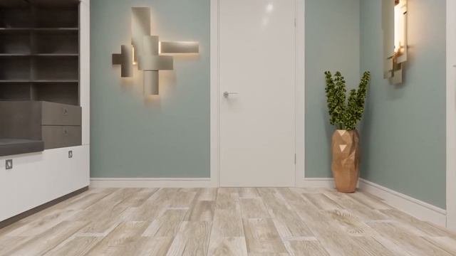Коллекция плитки LB-Ceramics Шэдоу — дизайн проект холла